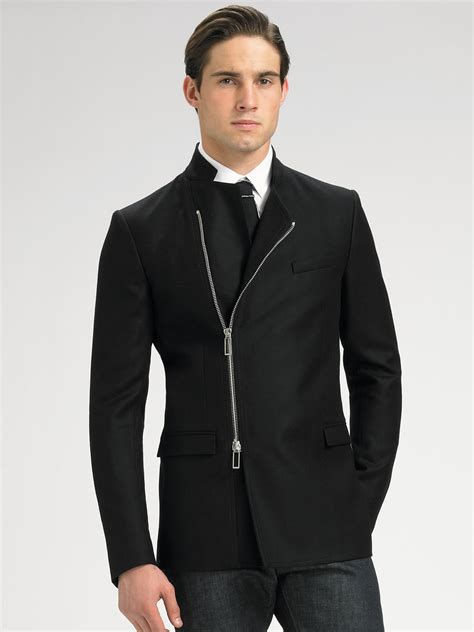 blazer homme col dior|Dior coats for men.